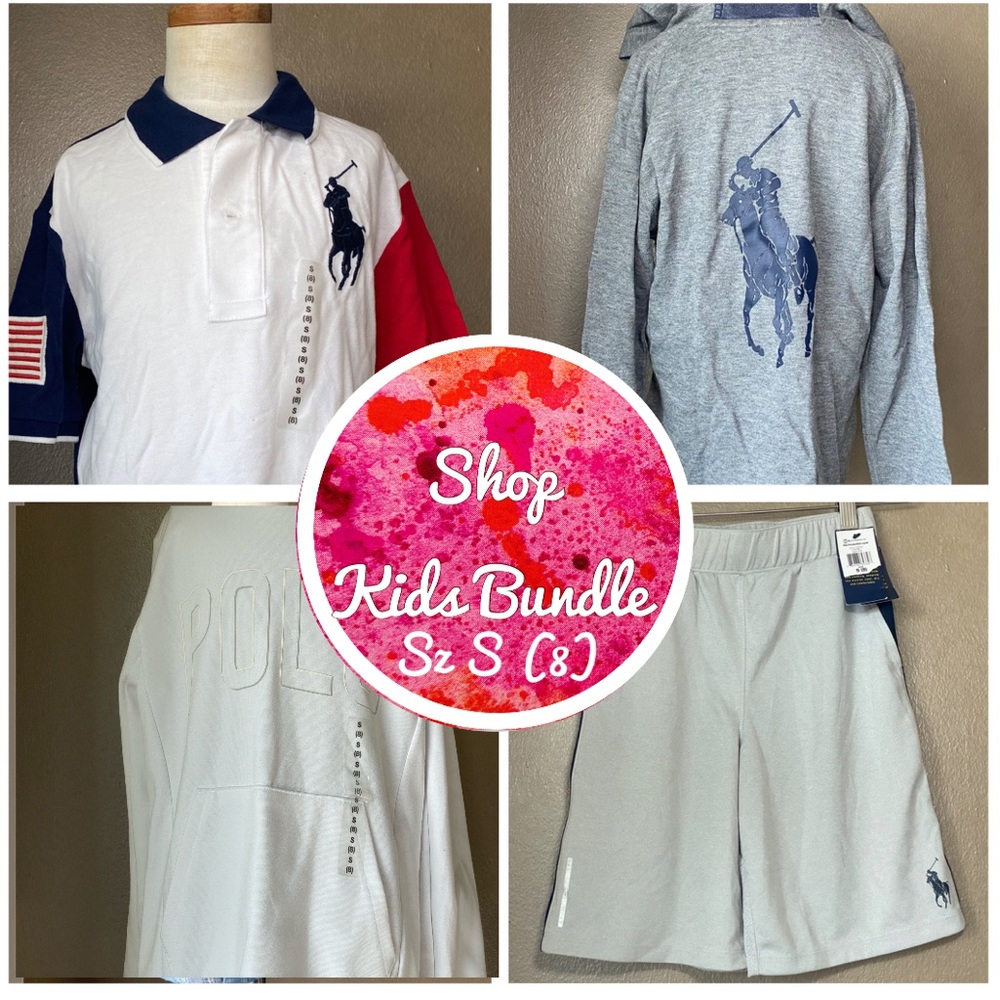 Polo Ralph Lauren Sz Small (8) Kid’s Bundle NWT